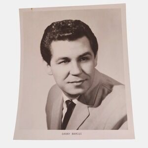 VTG 50s 60s Danny Marcus Country‎ Western Music Artist Press Photo 8x10 Headshot